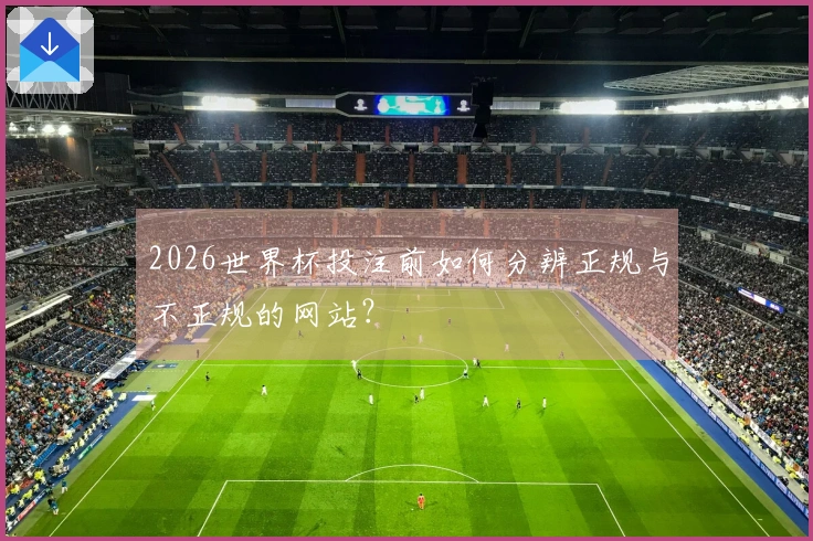 2026世界杯投注前如何分辨正规与不正规的网站？